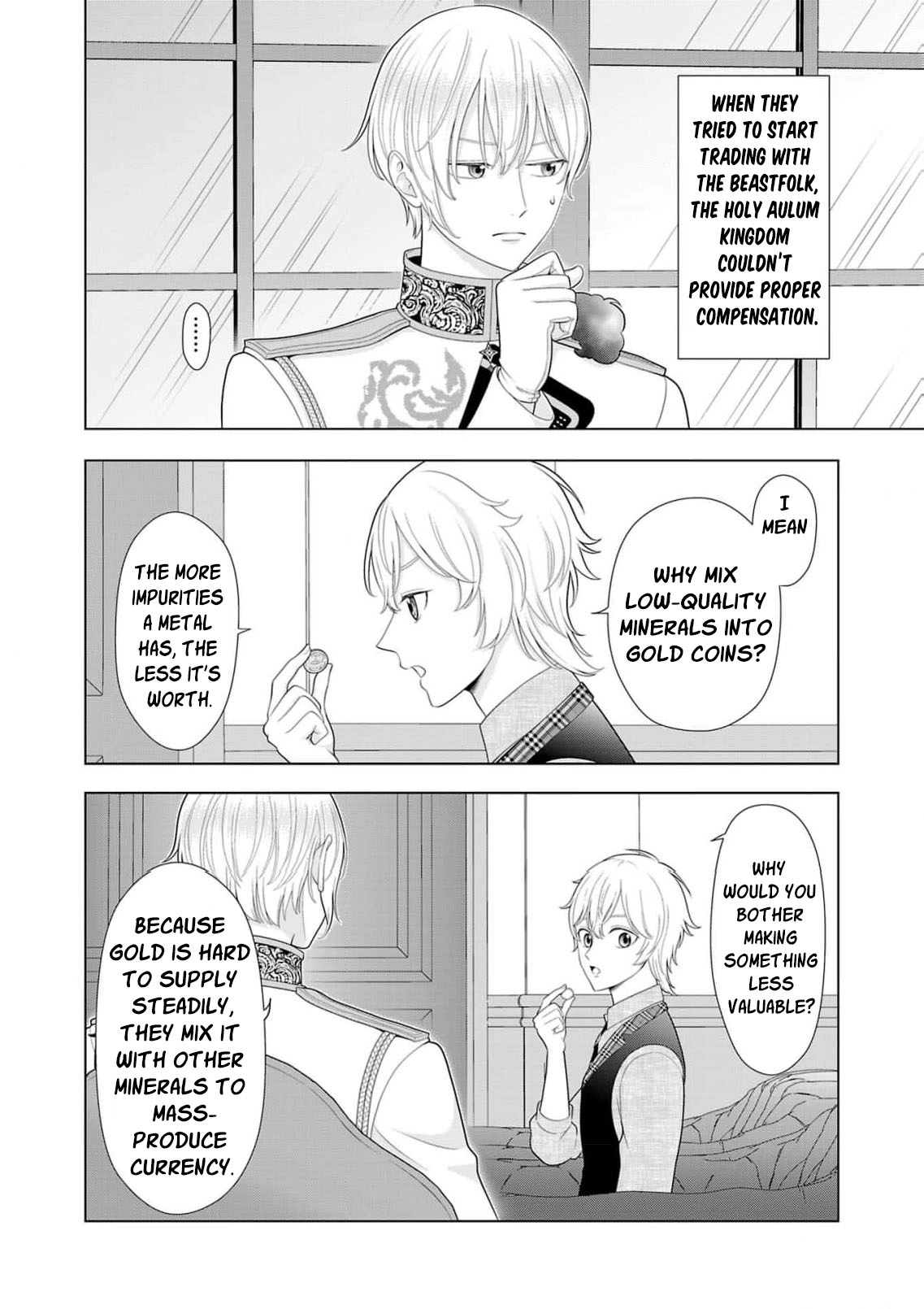 Seijo ni Naritai Wake de wa Arimasen ga Henkyou kara Kita Inaka Musume nanoni Ou Taishi-hi Kouho ni Erabarete Shimaimashita!? Chapter 31 page 23 - 
