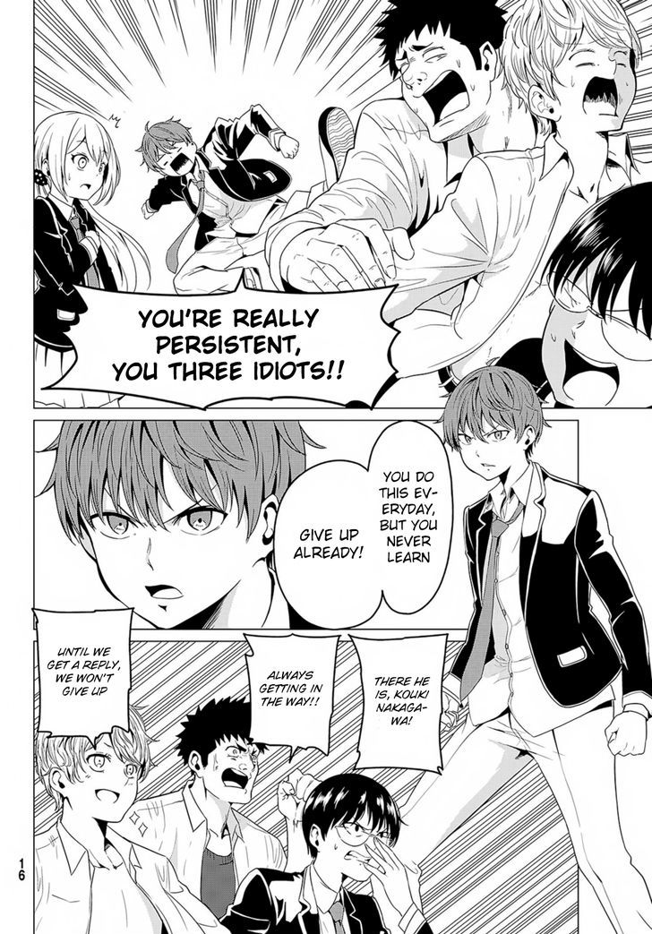 Sekai ka Kanojo ka Erabenai Chapter 1 page 6 - 