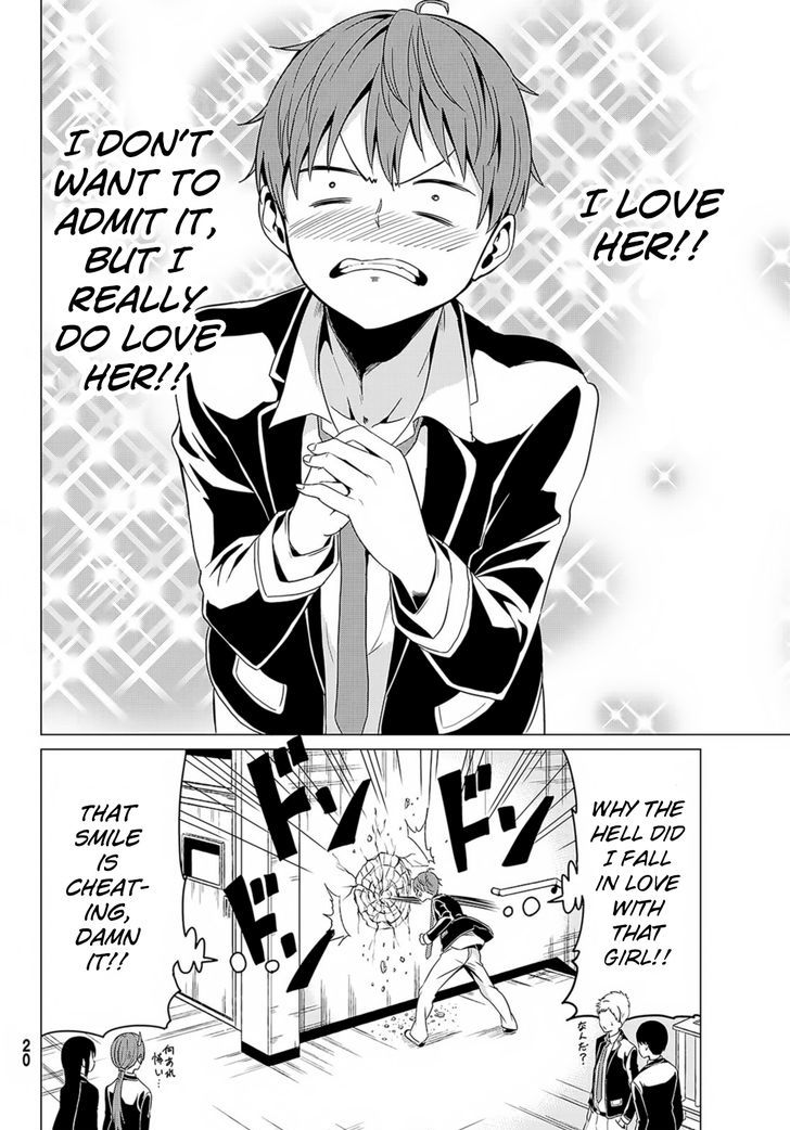 Sekai ka Kanojo ka Erabenai Chapter 1 page 10 - 