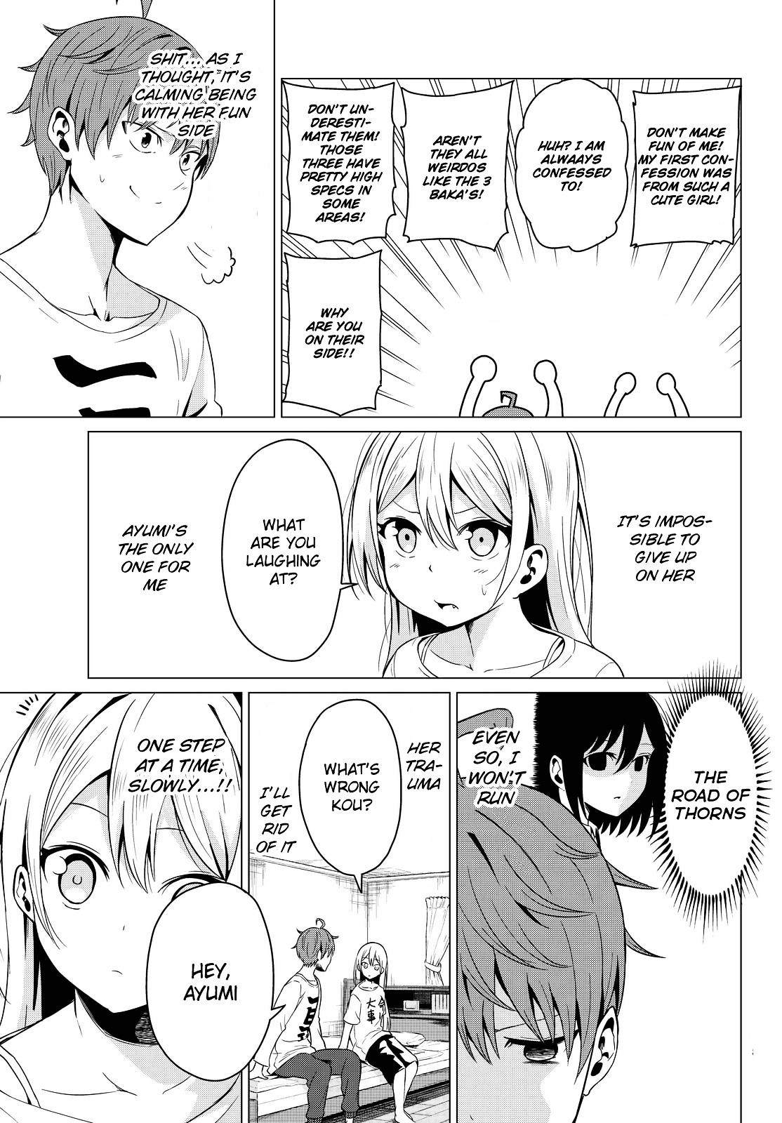Sekai ka Kanojo ka Erabenai Chapter 2 page 40 - 