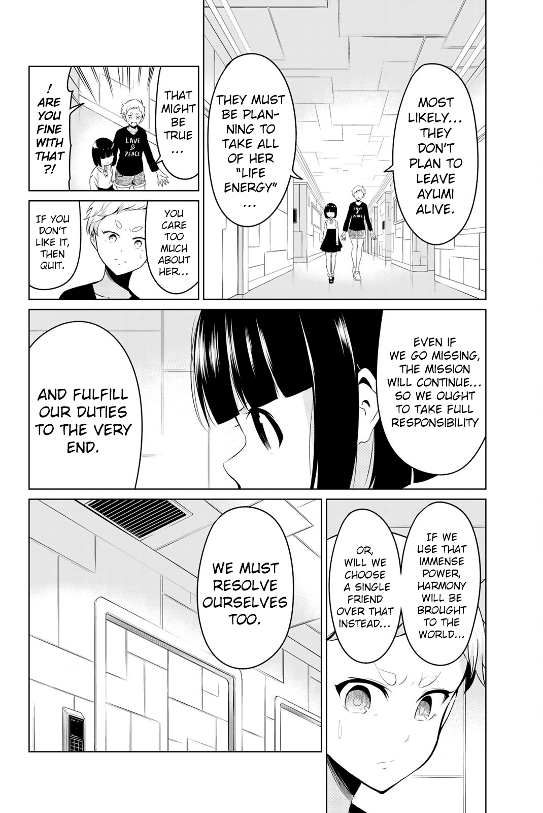 Sekai ka Kanojo ka Erabenai Chapter 29 page 13 - 