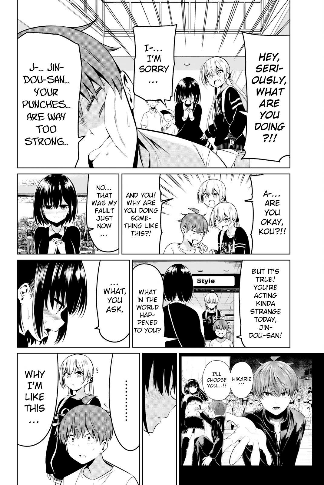 Sekai ka Kanojo ka Erabenai Chapter 29 page 25 - 