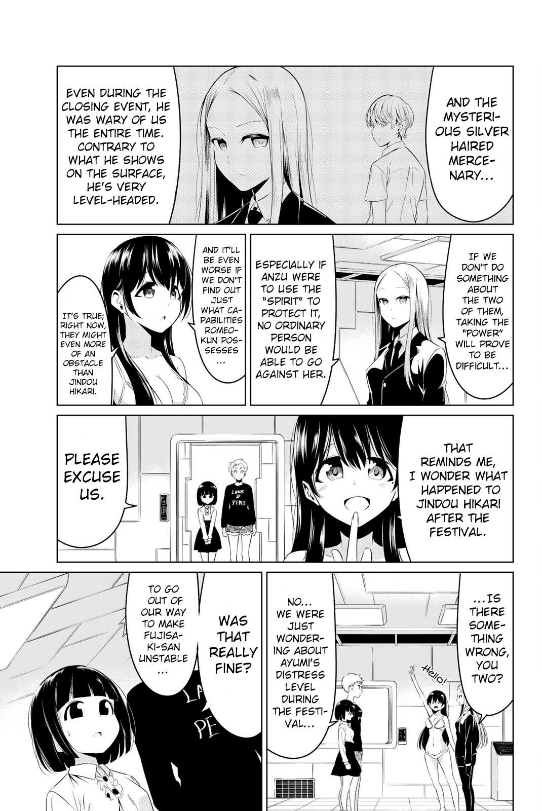 Sekai ka Kanojo ka Erabenai Chapter 29 page 10 - 