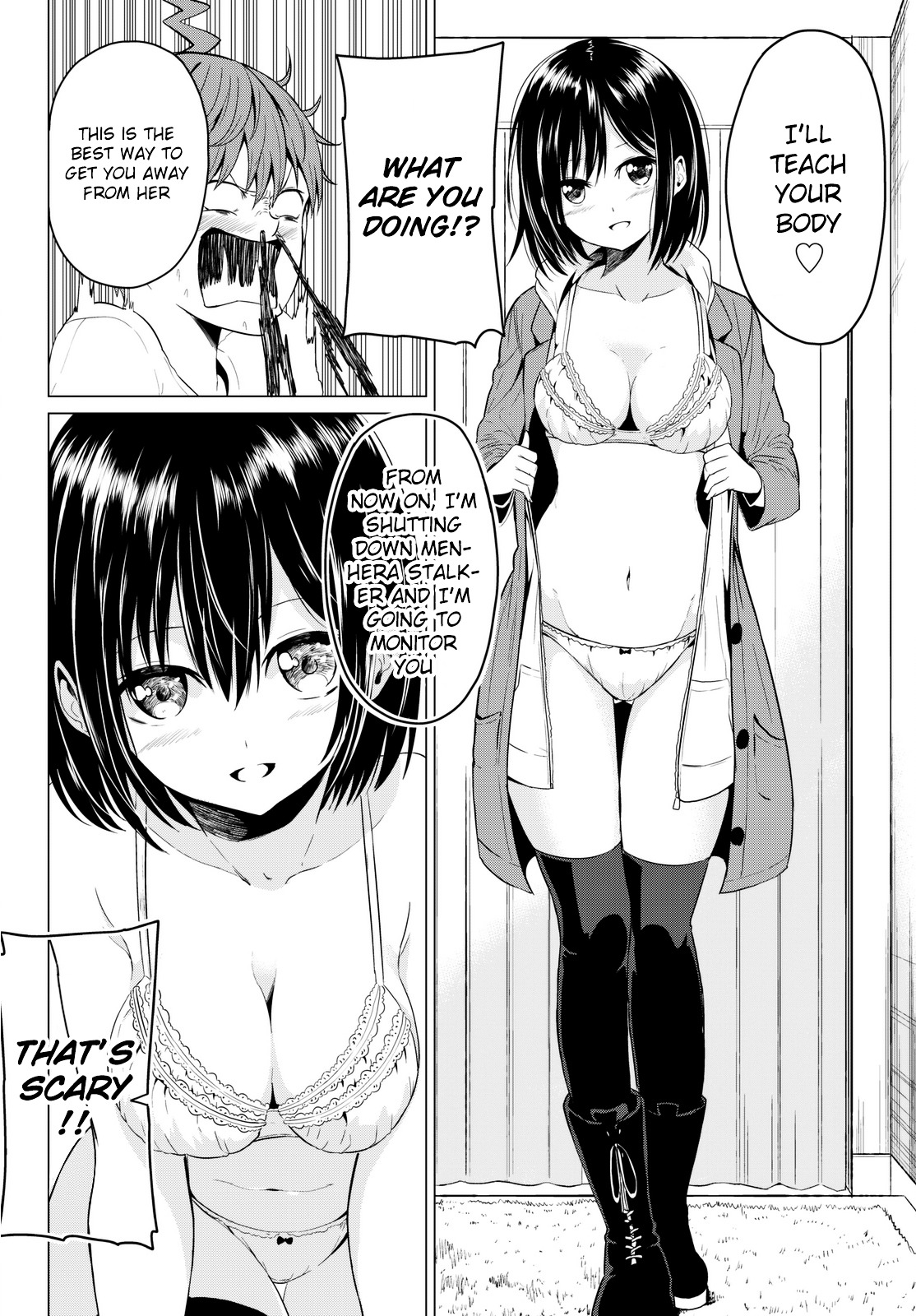 Sekai ka Kanojo ka Erabenai Chapter 3 page 11 - 