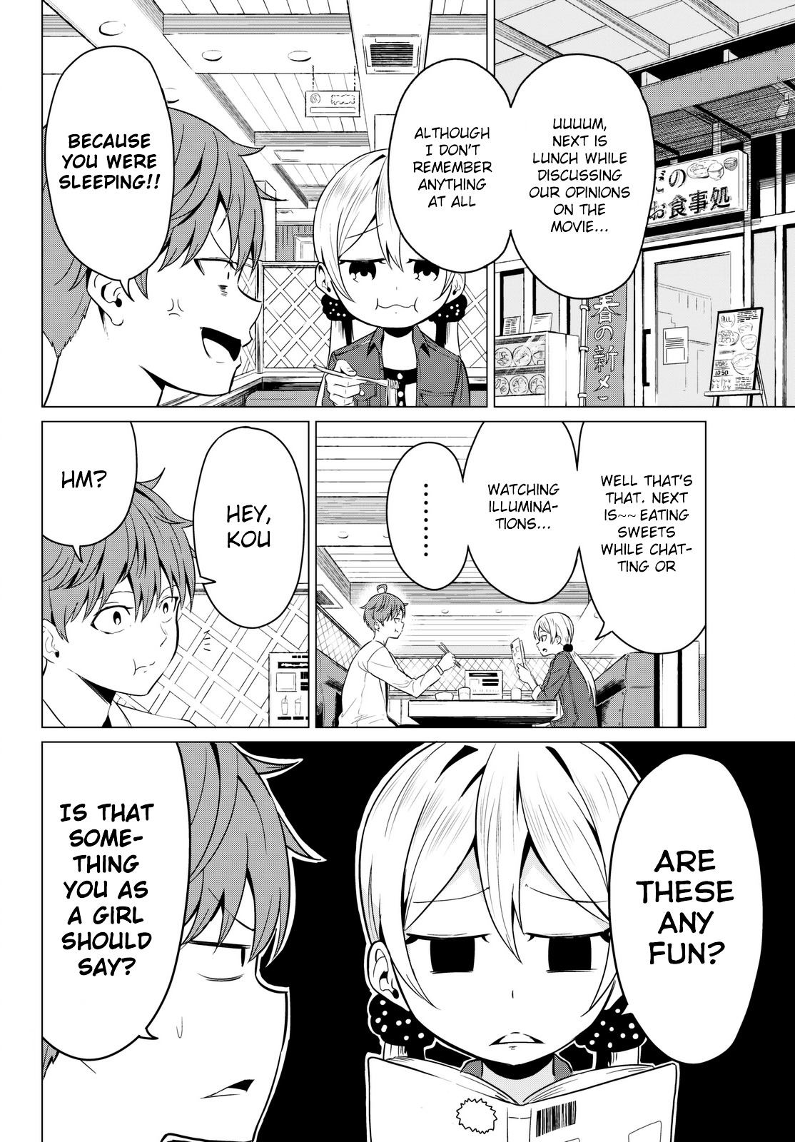 Sekai ka Kanojo ka Erabenai Chapter 3 page 19 - 