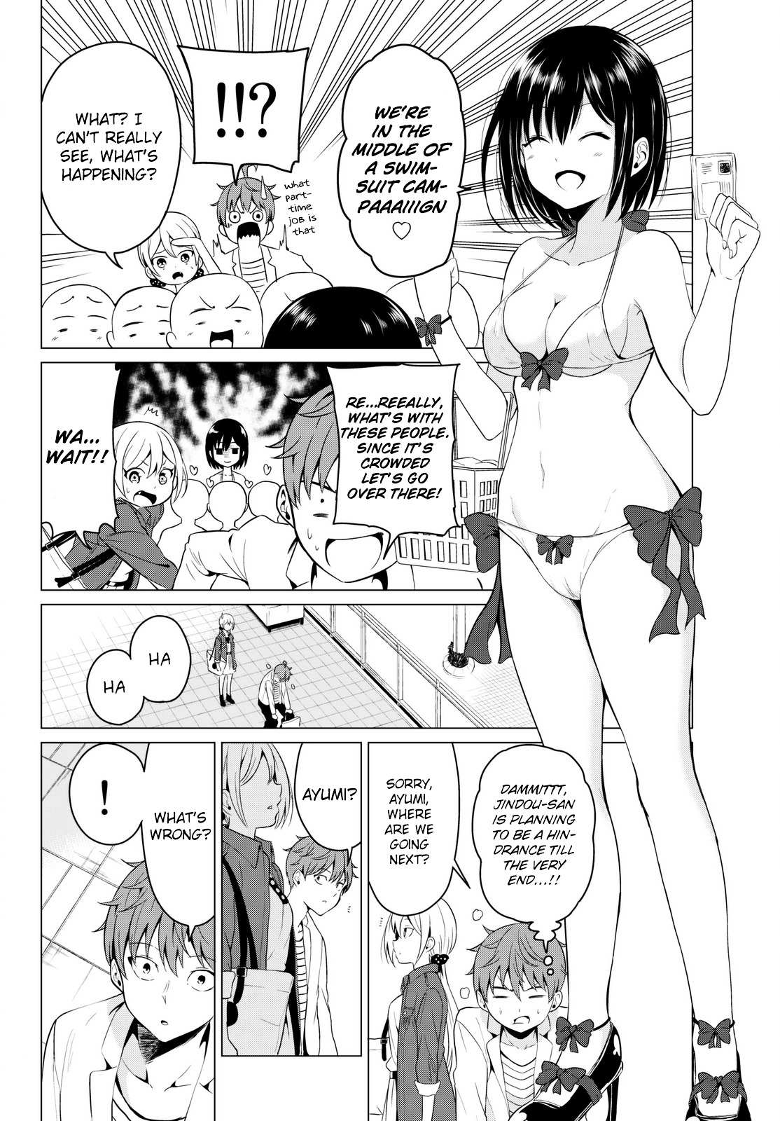 Sekai ka Kanojo ka Erabenai Chapter 3 page 23 - 