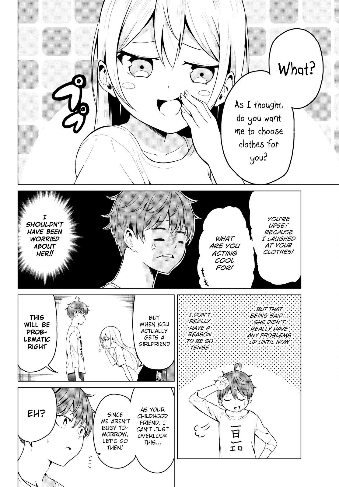 Sekai ka Kanojo ka Erabenai Chapter 3 page 5 - 