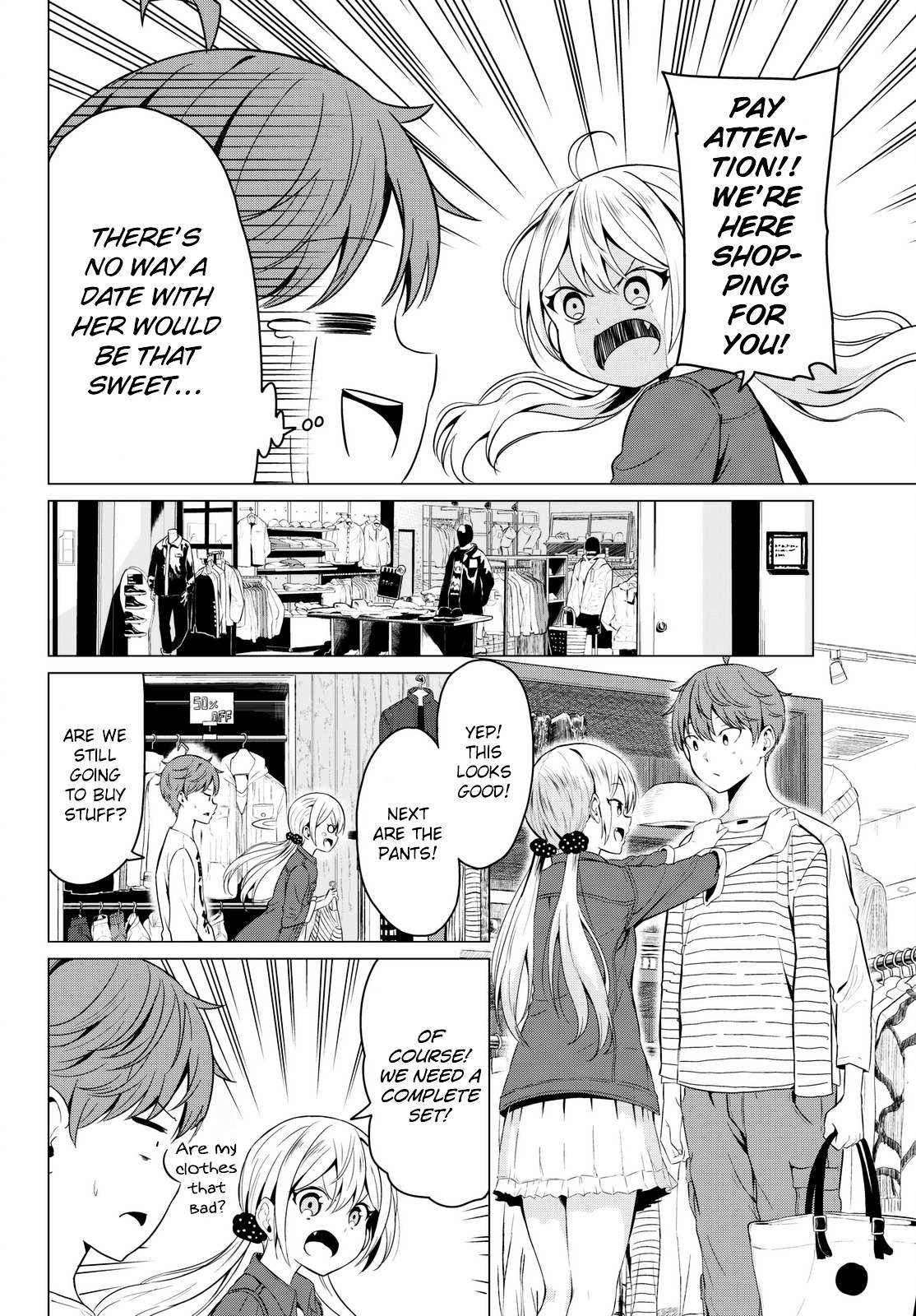 Sekai ka Kanojo ka Erabenai Chapter 3 page 7 - 