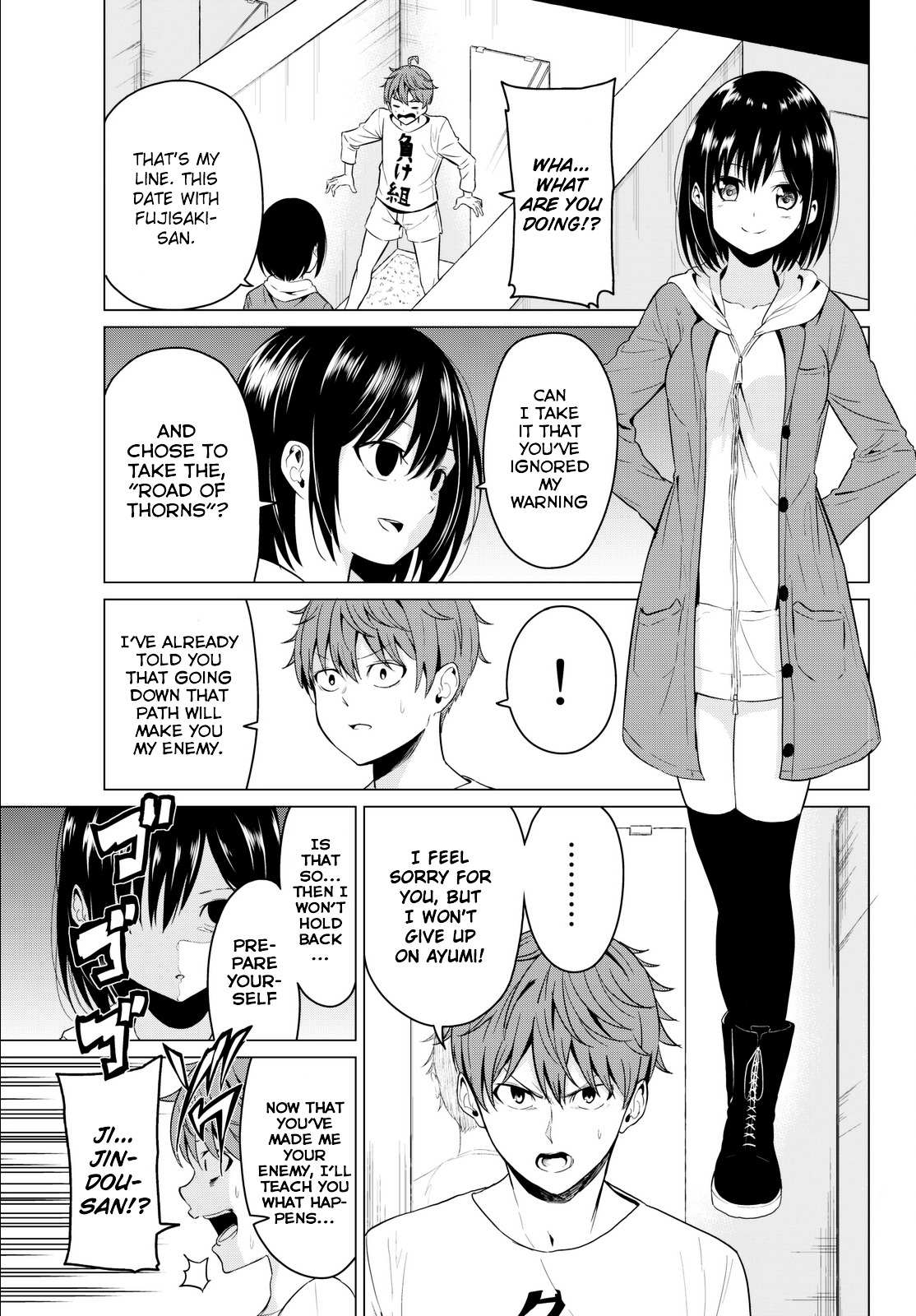Sekai ka Kanojo ka Erabenai Chapter 3 page 10 - 