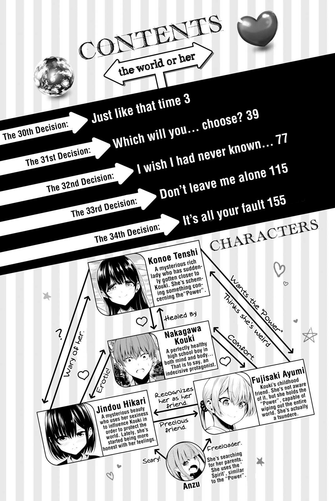 Sekai ka Kanojo ka Erabenai Chapter 30 page 6 - 