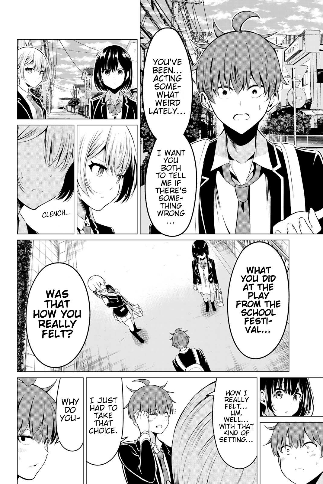 Sekai ka Kanojo ka Erabenai Chapter 31 page 17 - 
