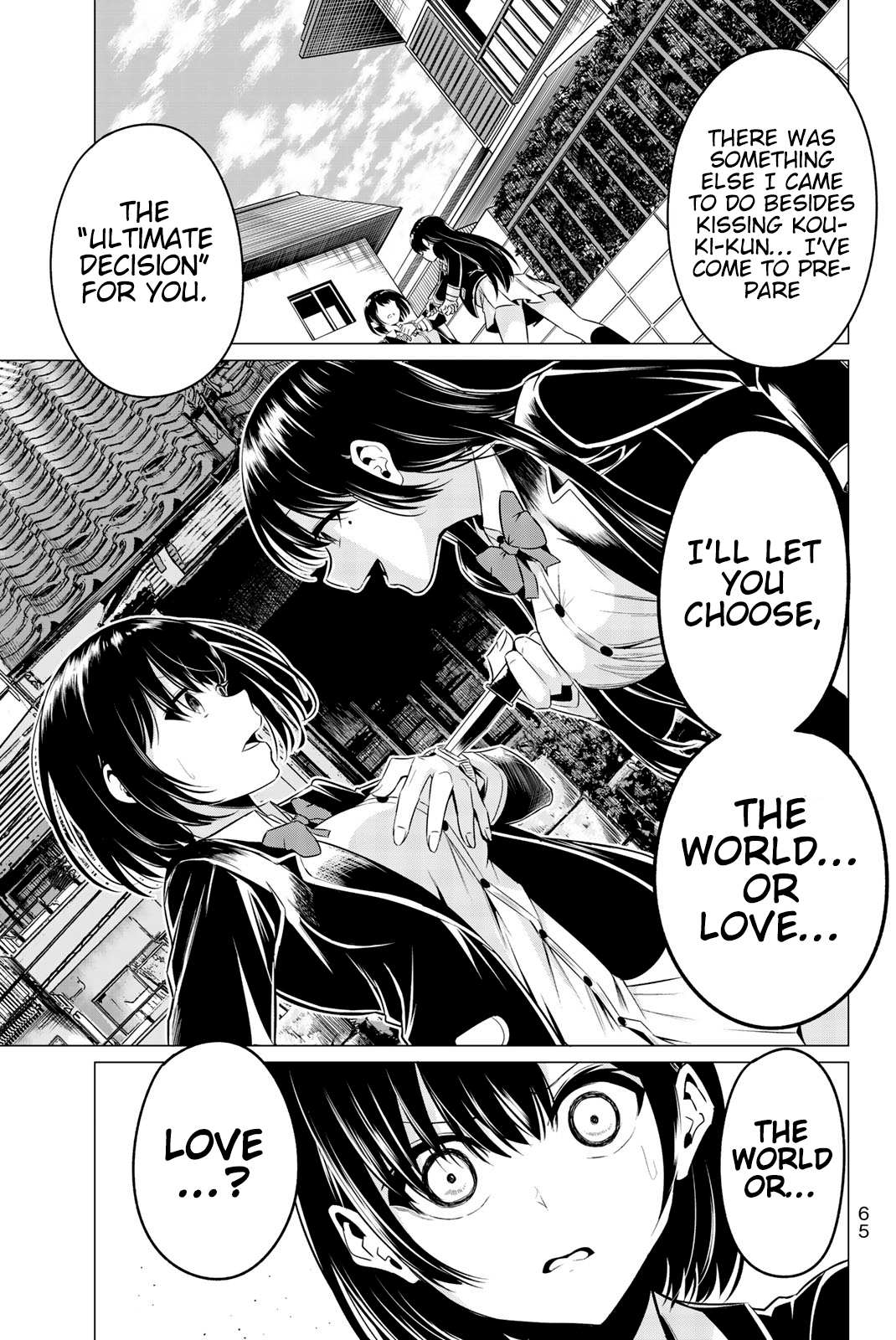 Sekai ka Kanojo ka Erabenai Chapter 31 page 28 - 