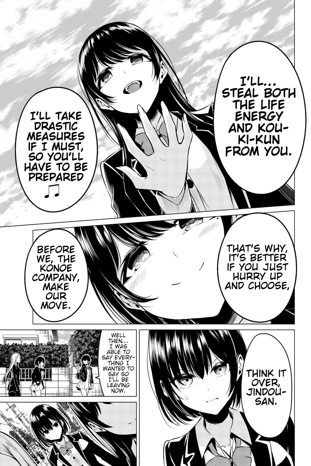 Sekai ka Kanojo ka Erabenai Chapter 31 page 34 - 