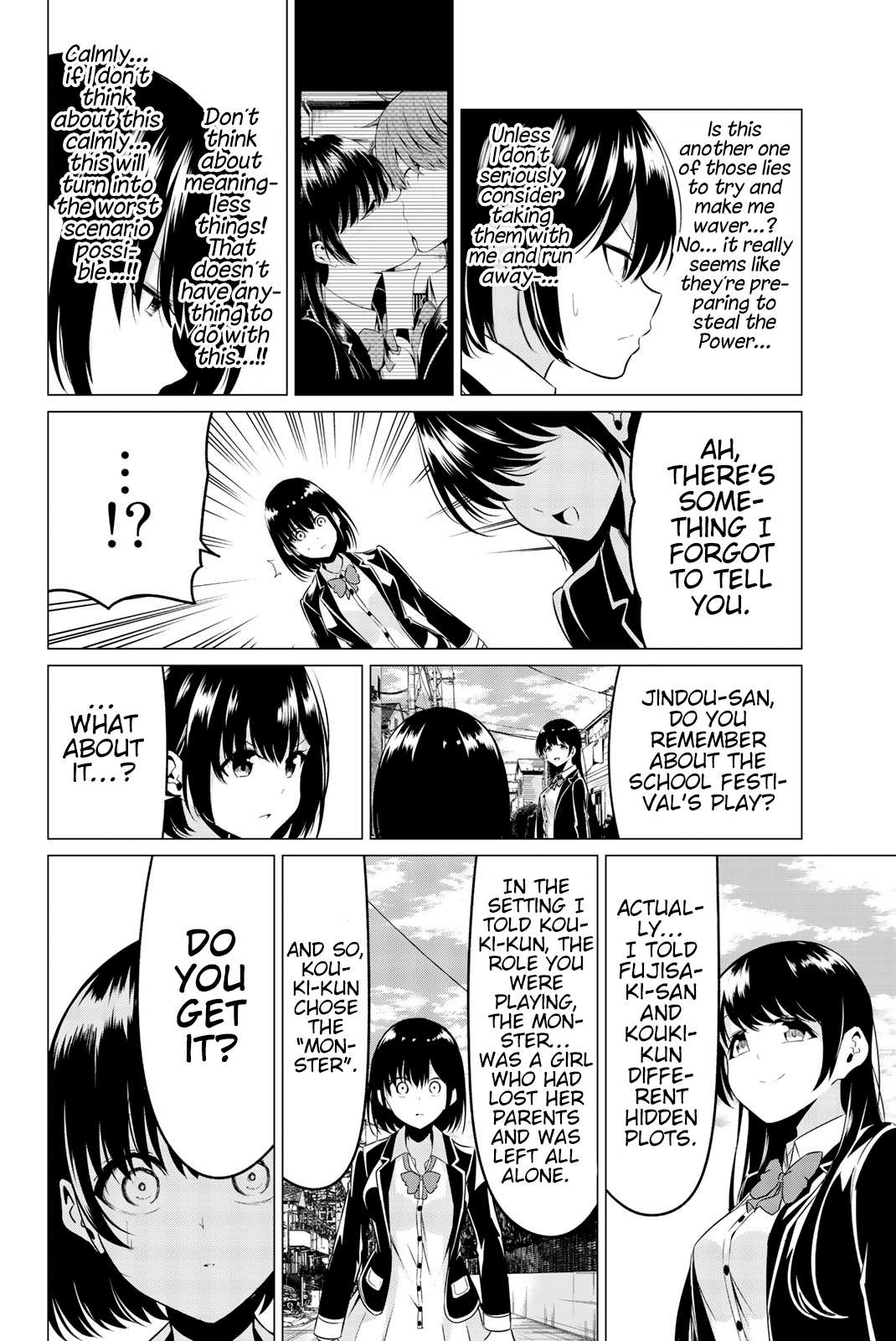 Sekai ka Kanojo ka Erabenai Chapter 31 page 35 - 