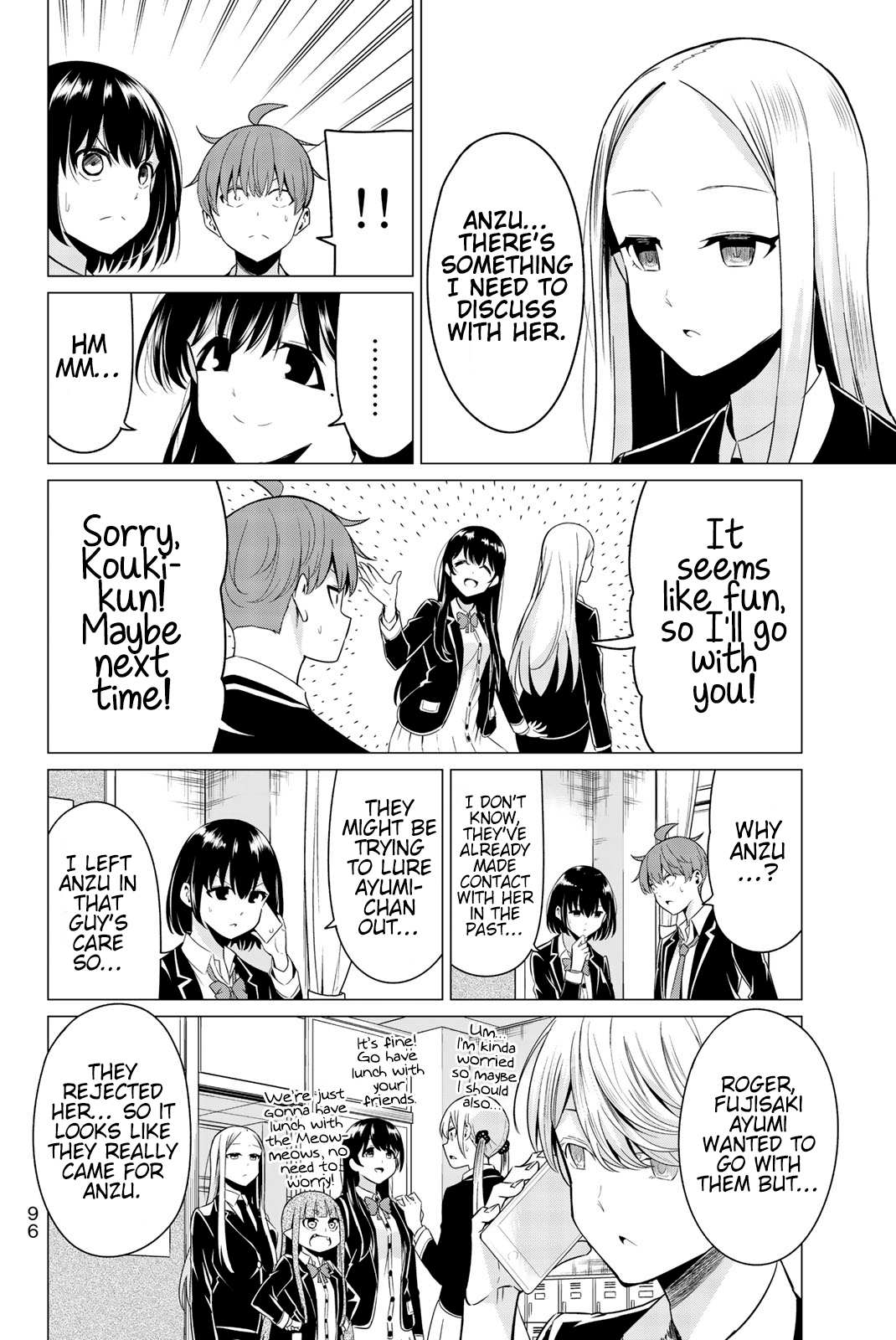 Sekai ka Kanojo ka Erabenai Chapter 32 page 21 - 