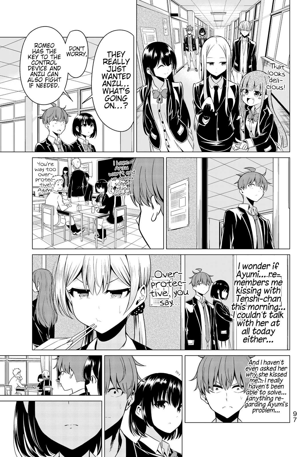 Sekai ka Kanojo ka Erabenai Chapter 32 page 22 - 