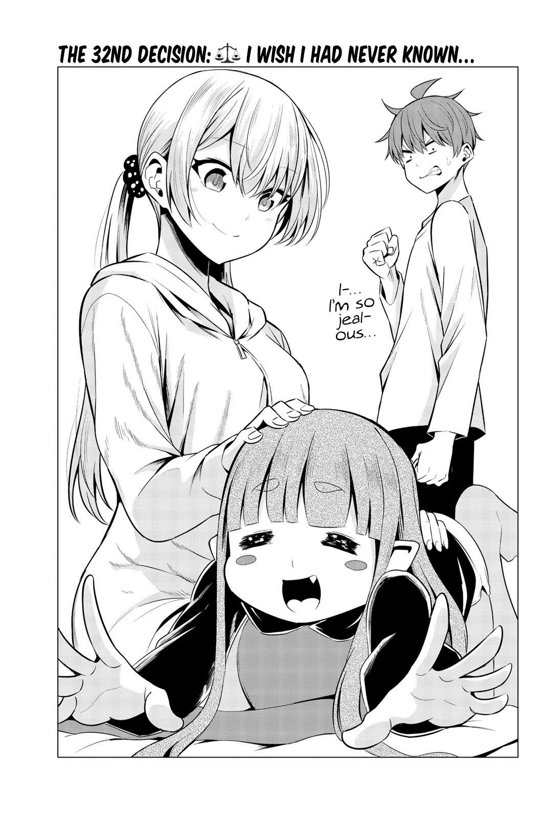 Sekai ka Kanojo ka Erabenai Chapter 32 page 4 - 