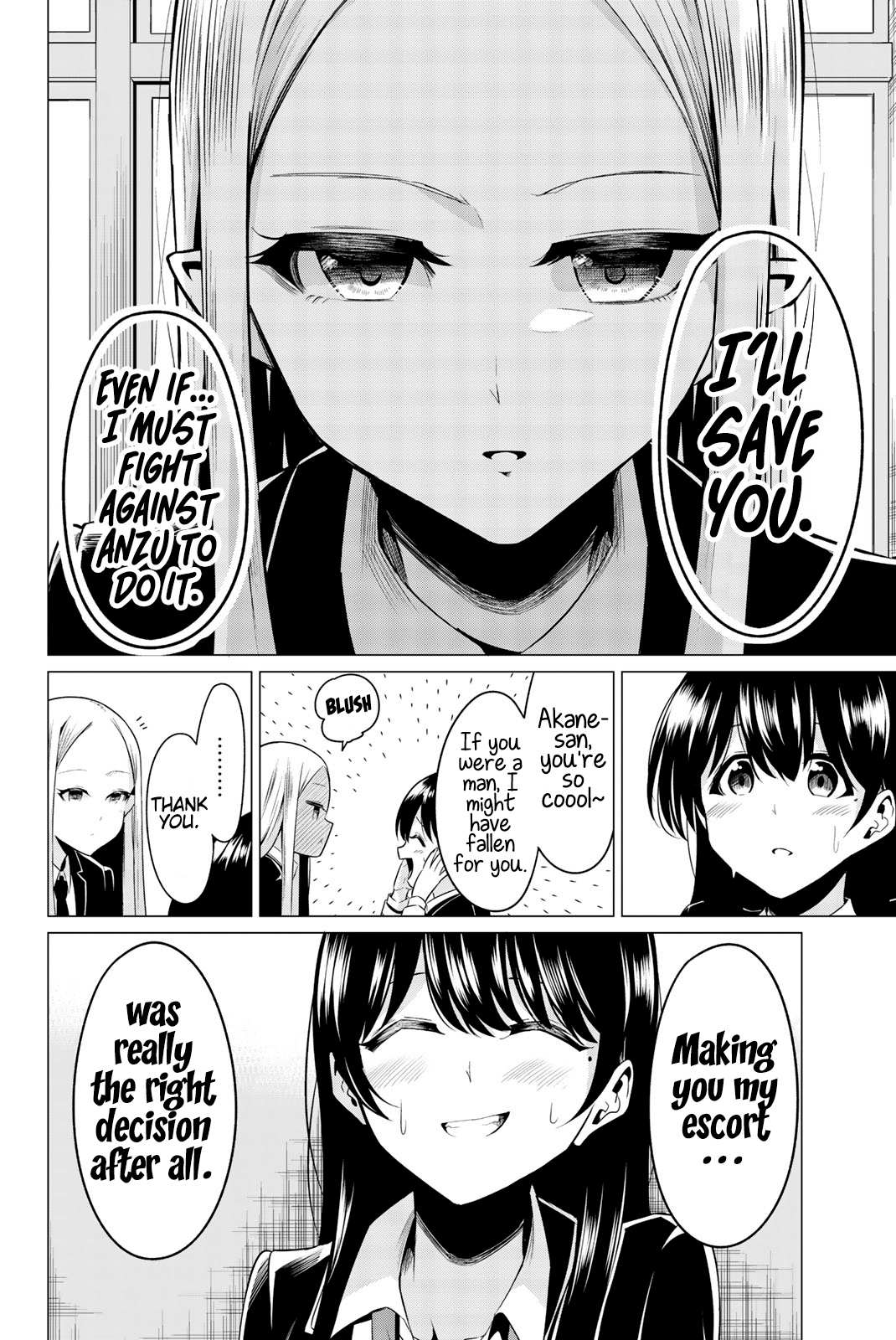Sekai ka Kanojo ka Erabenai Chapter 32 page 33 - 