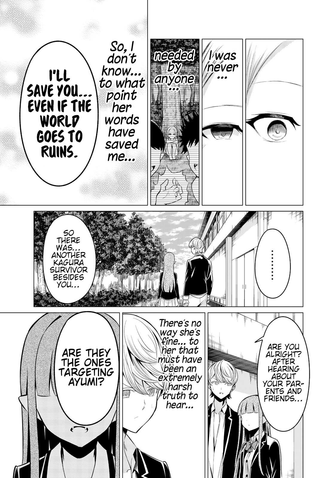 Sekai ka Kanojo ka Erabenai Chapter 32 page 34 - 