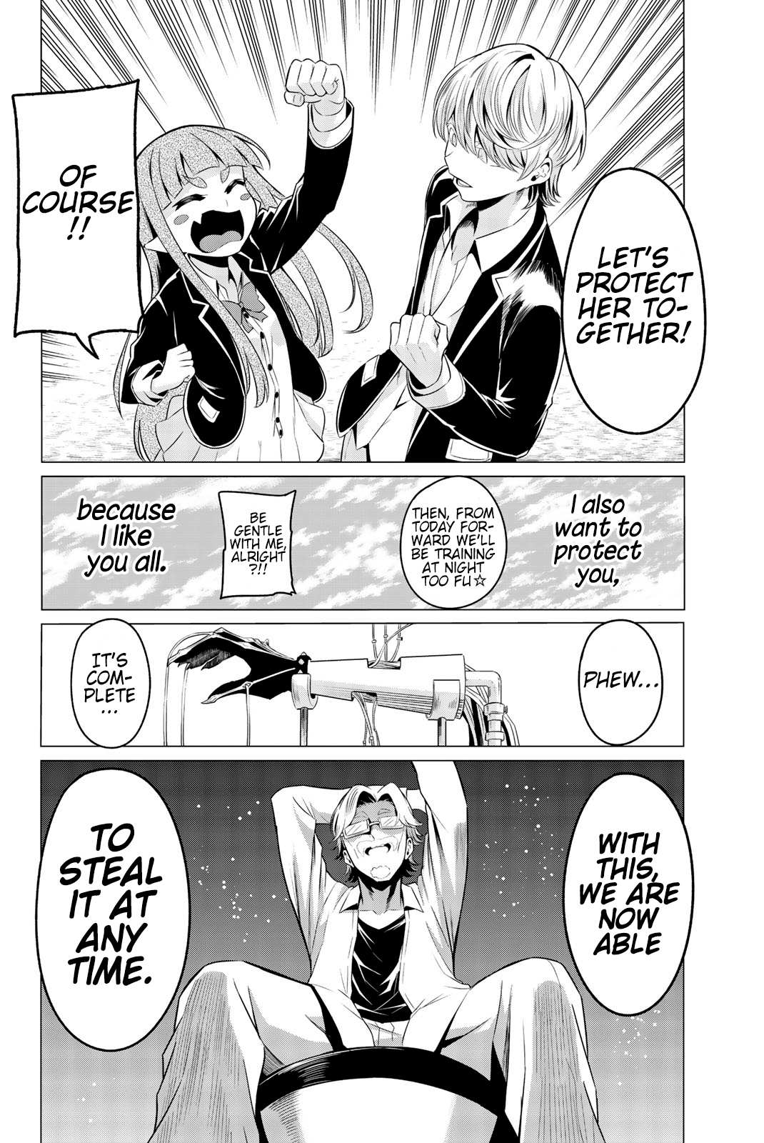 Sekai ka Kanojo ka Erabenai Chapter 32 page 37 - 
