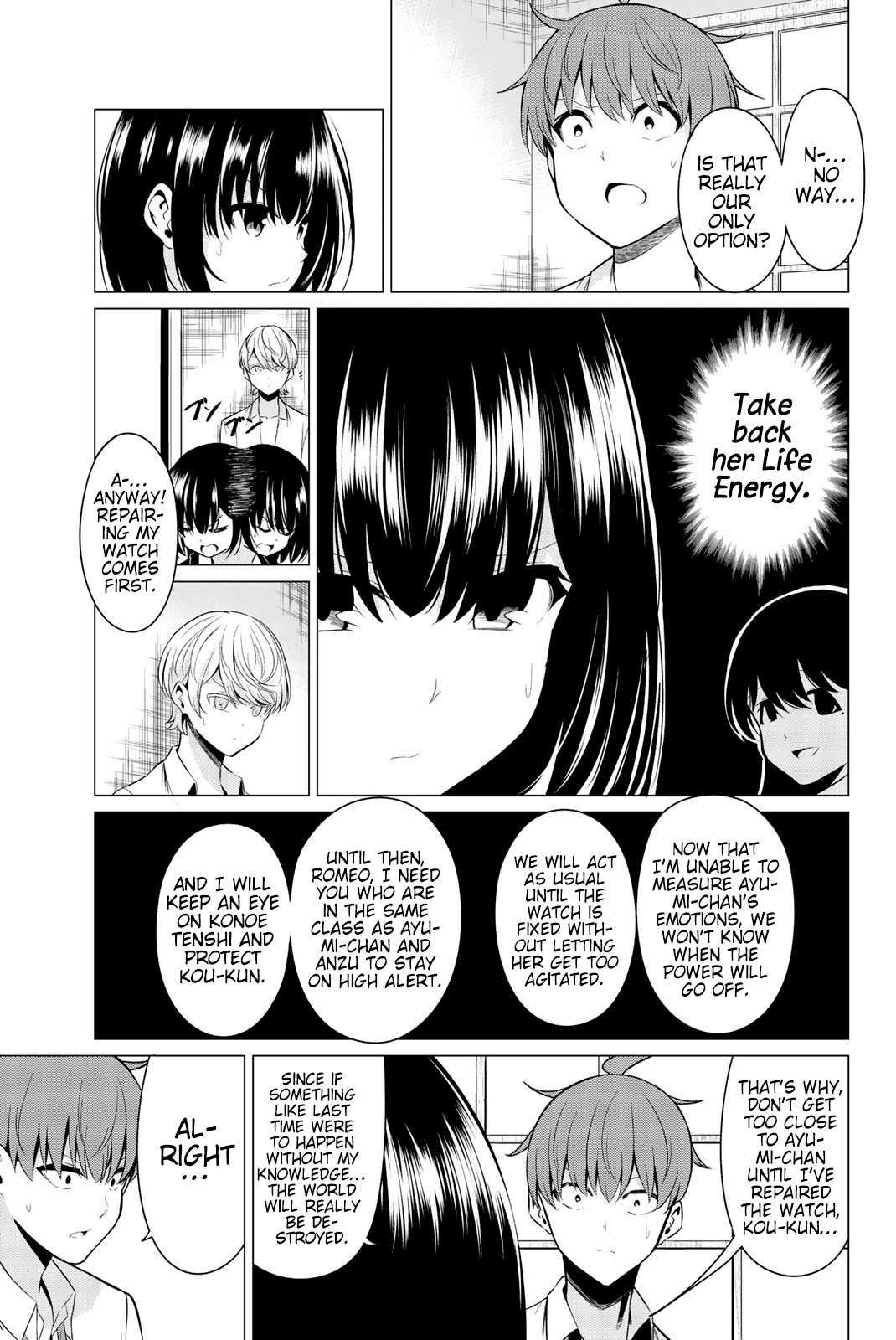 Sekai ka Kanojo ka Erabenai Chapter 32 page 6 - 