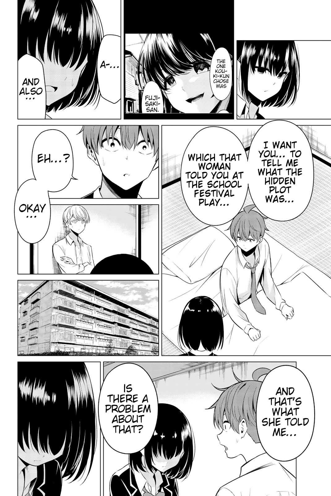 Sekai ka Kanojo ka Erabenai Chapter 32 page 7 - 
