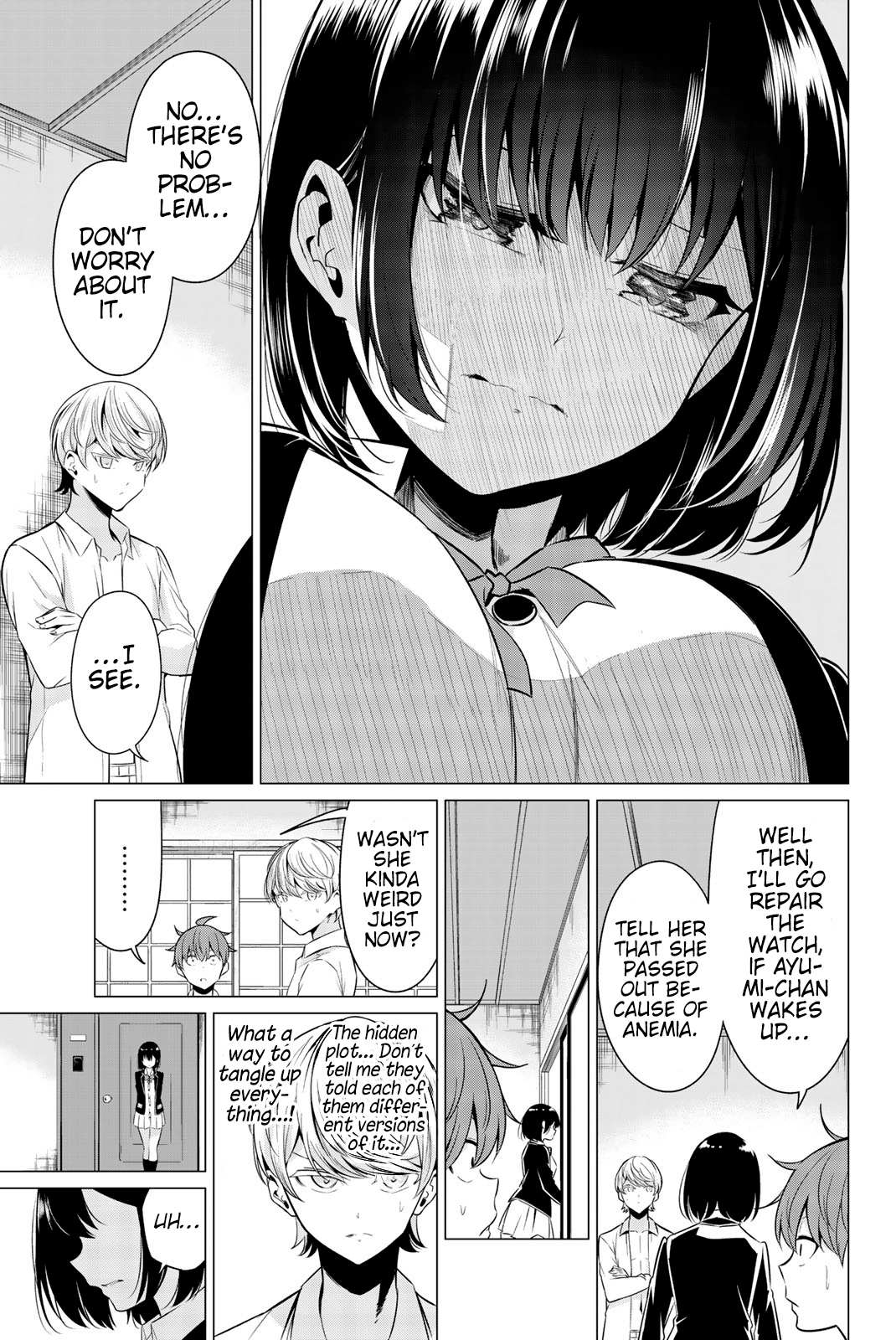 Sekai ka Kanojo ka Erabenai Chapter 32 page 8 - 