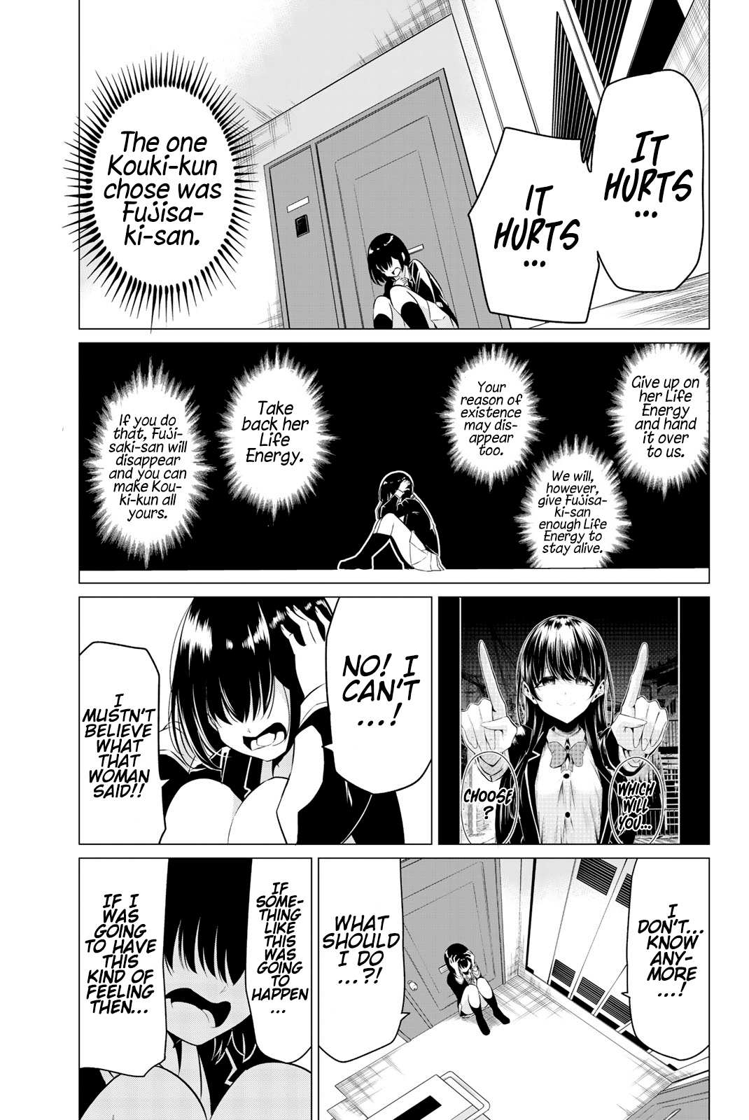 Sekai ka Kanojo ka Erabenai Chapter 32 page 10 - 