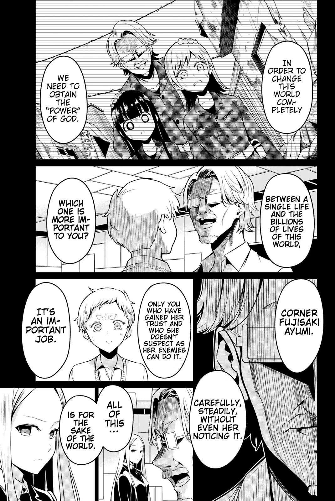 Sekai ka Kanojo ka Erabenai Chapter 33 page 12 - 