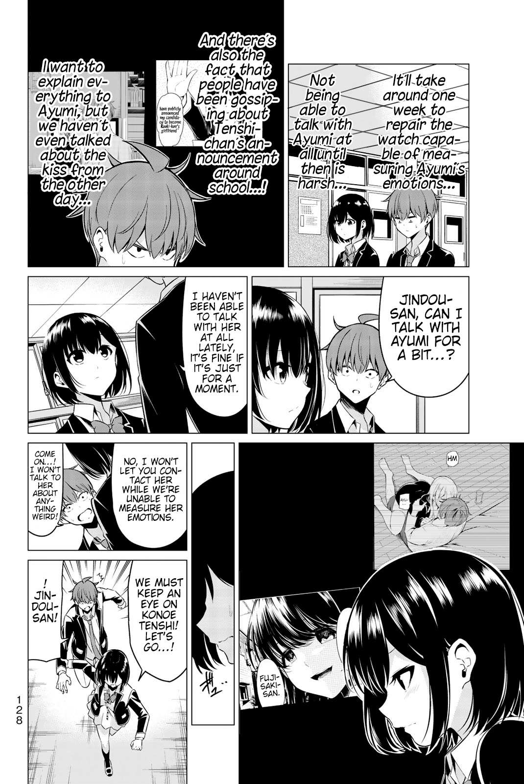 Sekai ka Kanojo ka Erabenai Chapter 33 page 15 - 