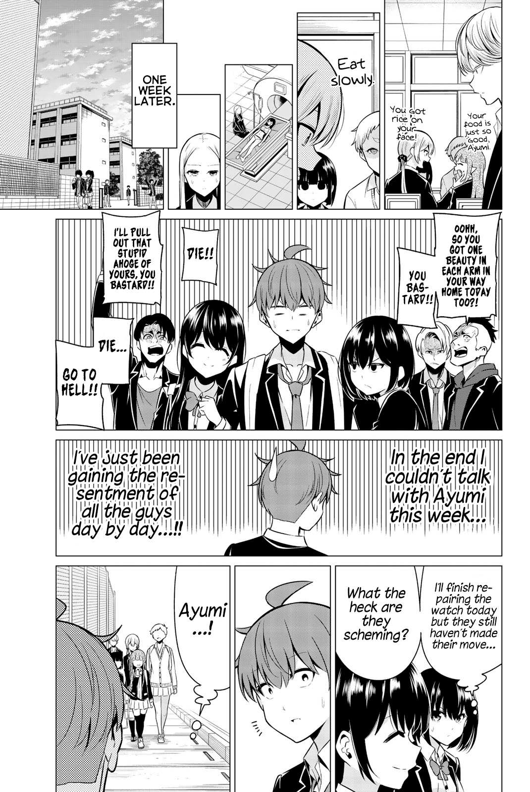 Sekai ka Kanojo ka Erabenai Chapter 33 page 18 - 