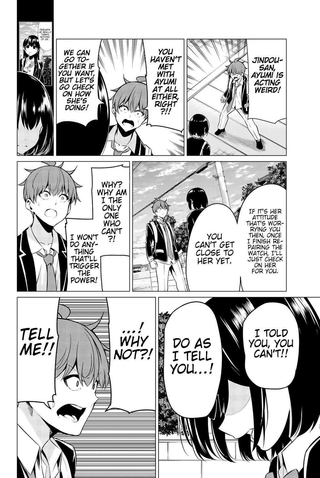 Sekai ka Kanojo ka Erabenai Chapter 33 page 21 - 