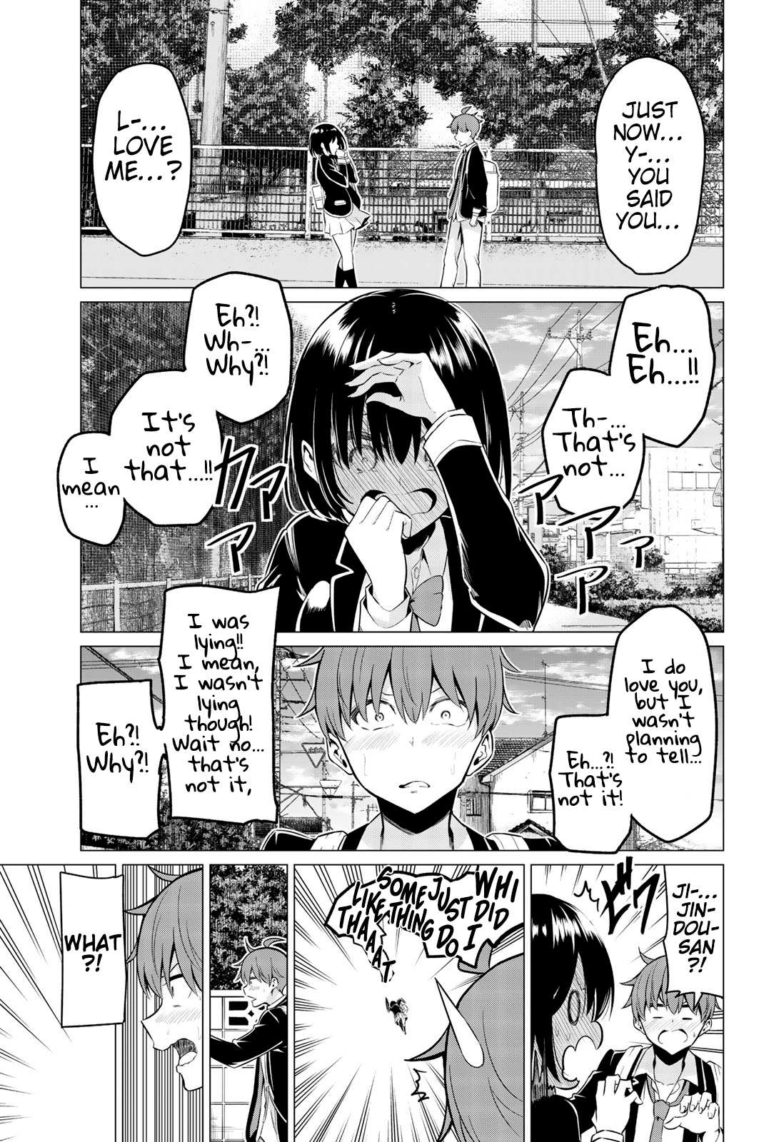Sekai ka Kanojo ka Erabenai Chapter 33 page 25 - 