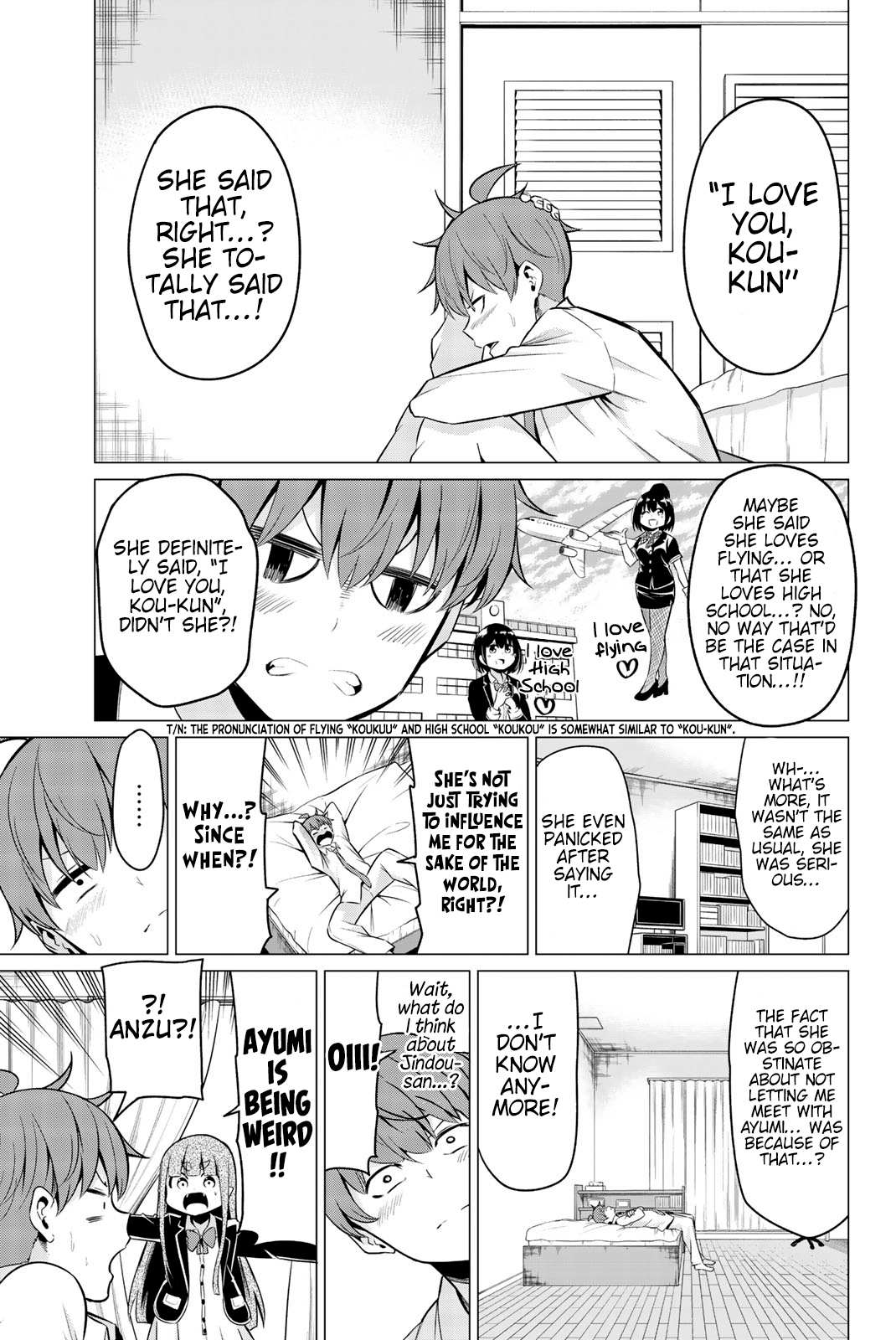 Sekai ka Kanojo ka Erabenai Chapter 33 page 27 - 