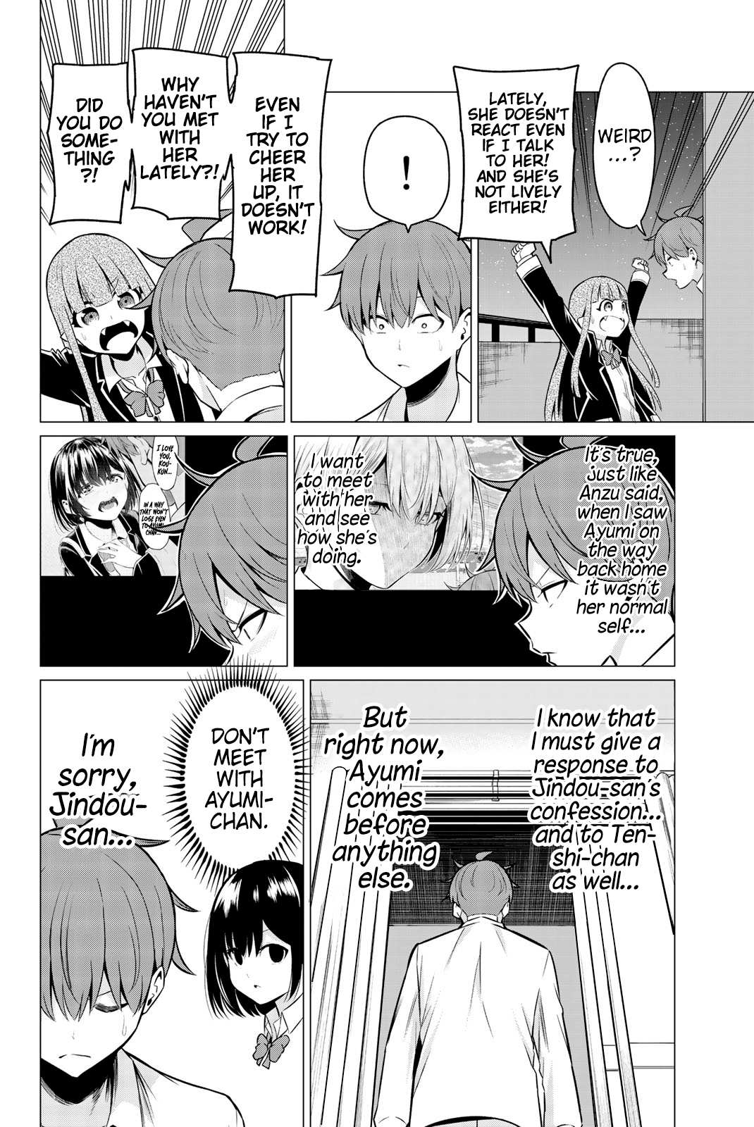 Sekai ka Kanojo ka Erabenai Chapter 33 page 28 - 