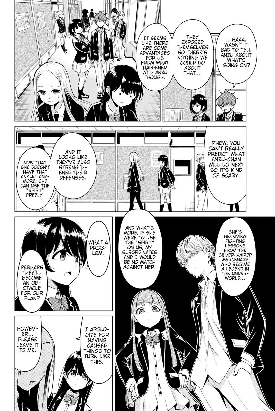 Sekai ka Kanojo ka Erabenai Chapter 33 page 7 - 