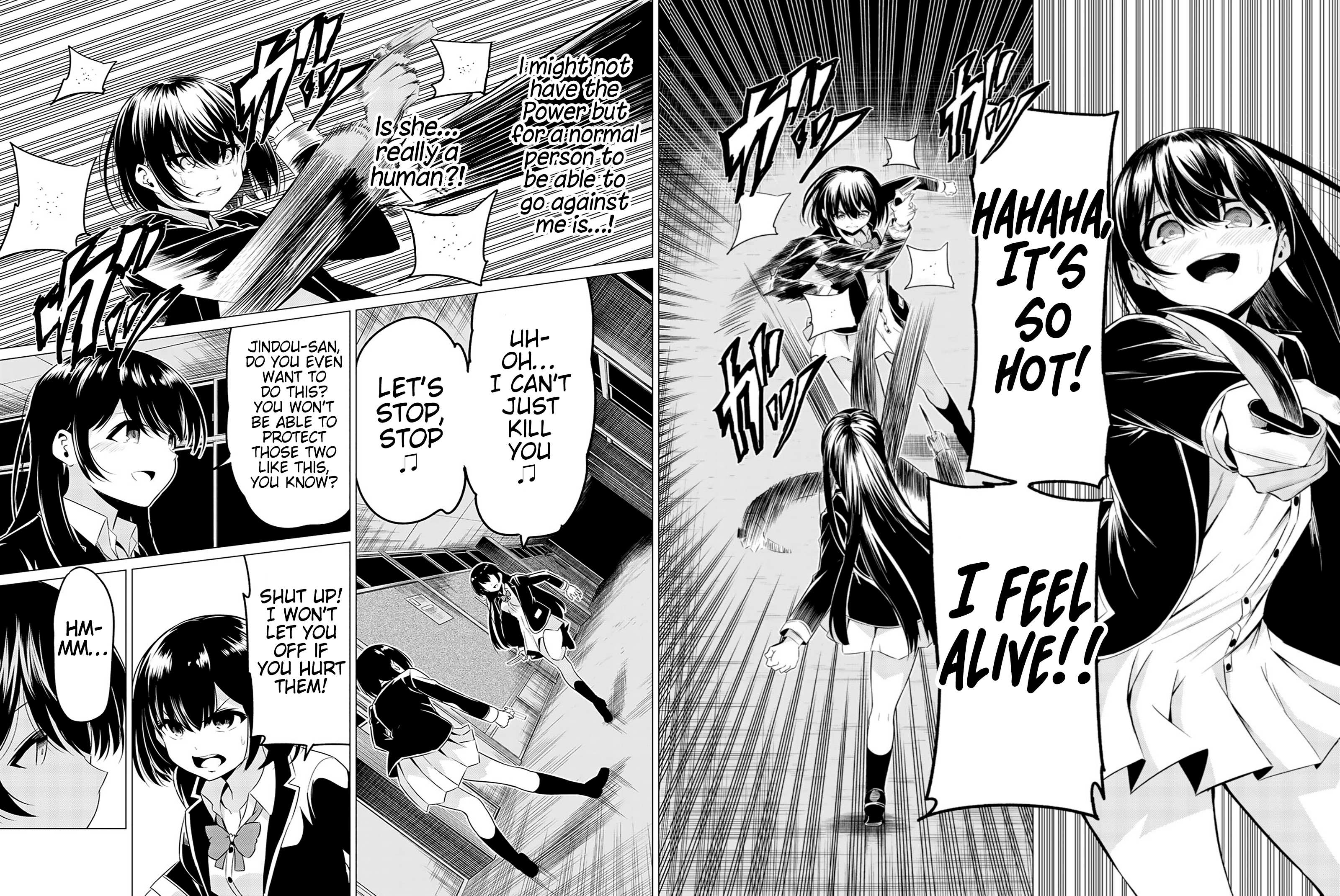 Sekai ka Kanojo ka Erabenai Chapter 34 page 14 - 