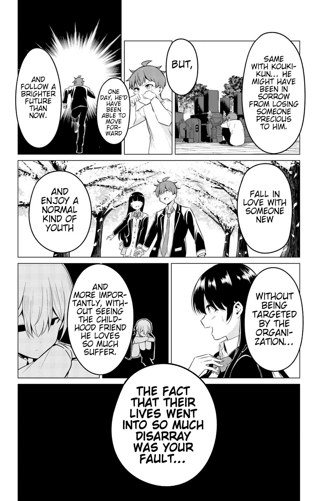 Sekai ka Kanojo ka Erabenai Chapter 34 page 17 - 
