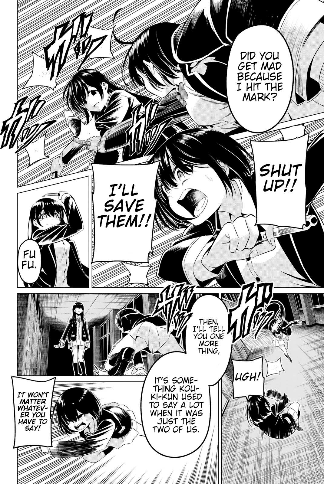 Sekai ka Kanojo ka Erabenai Chapter 34 page 19 - 