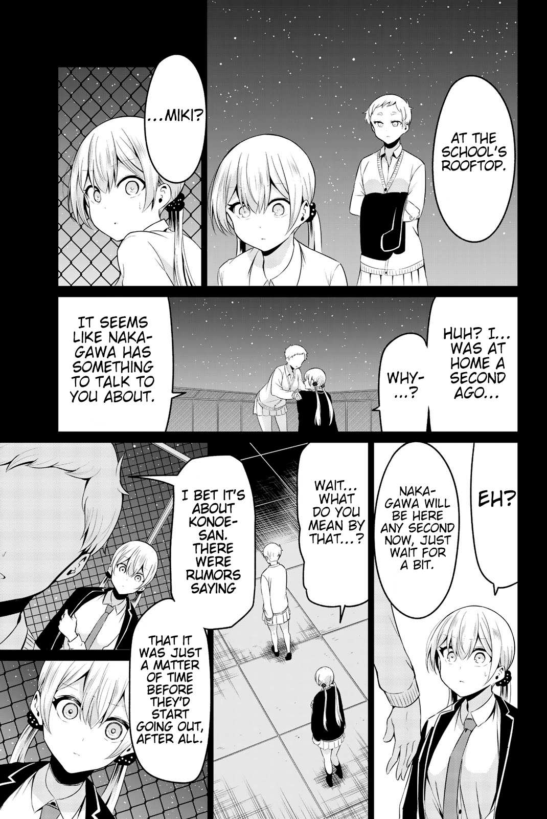 Sekai ka Kanojo ka Erabenai Chapter 34 page 4 - 