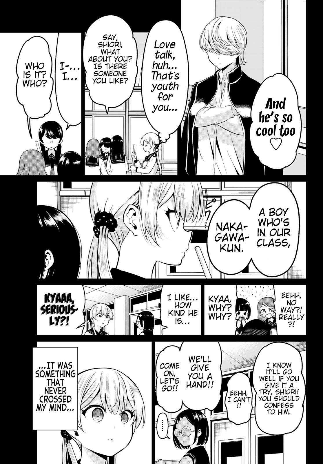 Sekai ka Kanojo ka Erabenai Chapter 35 page 11 - 