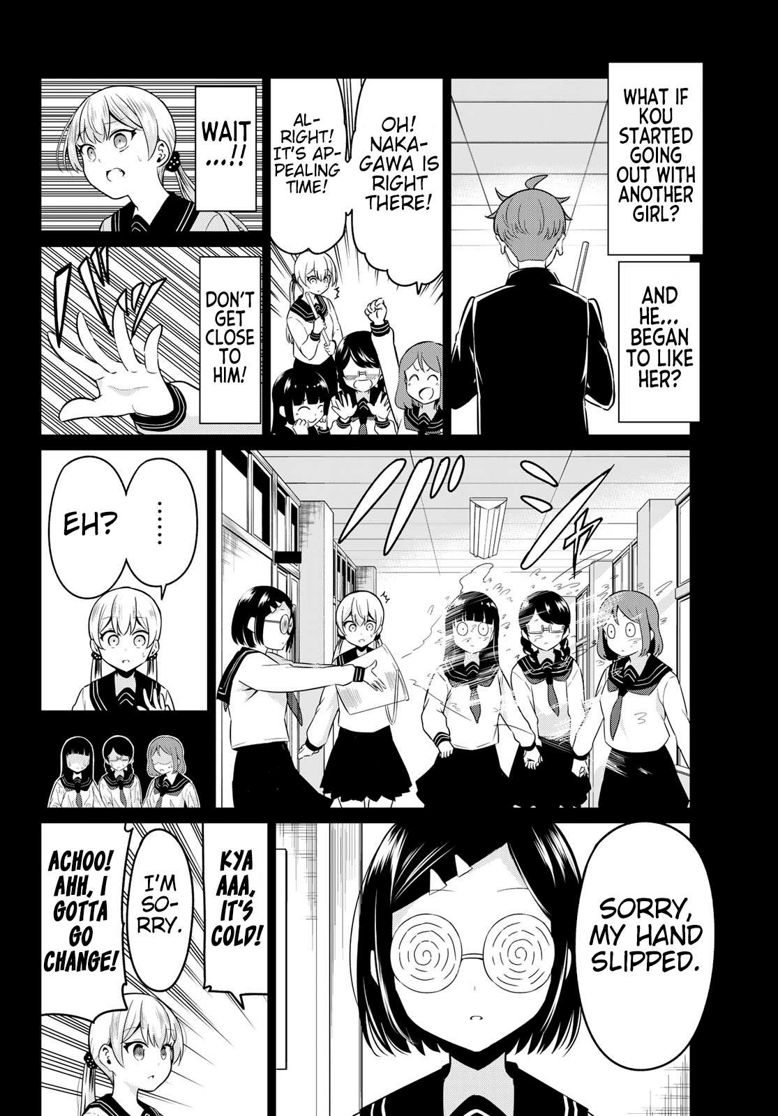 Sekai ka Kanojo ka Erabenai Chapter 35 page 12 - 