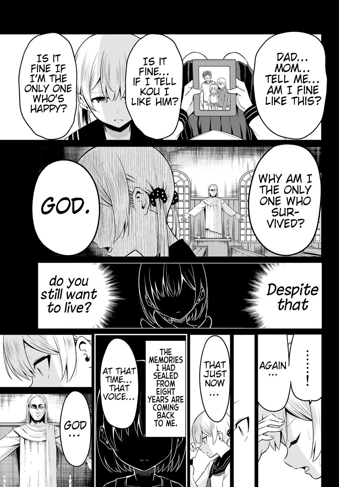 Sekai ka Kanojo ka Erabenai Chapter 35 page 21 - 