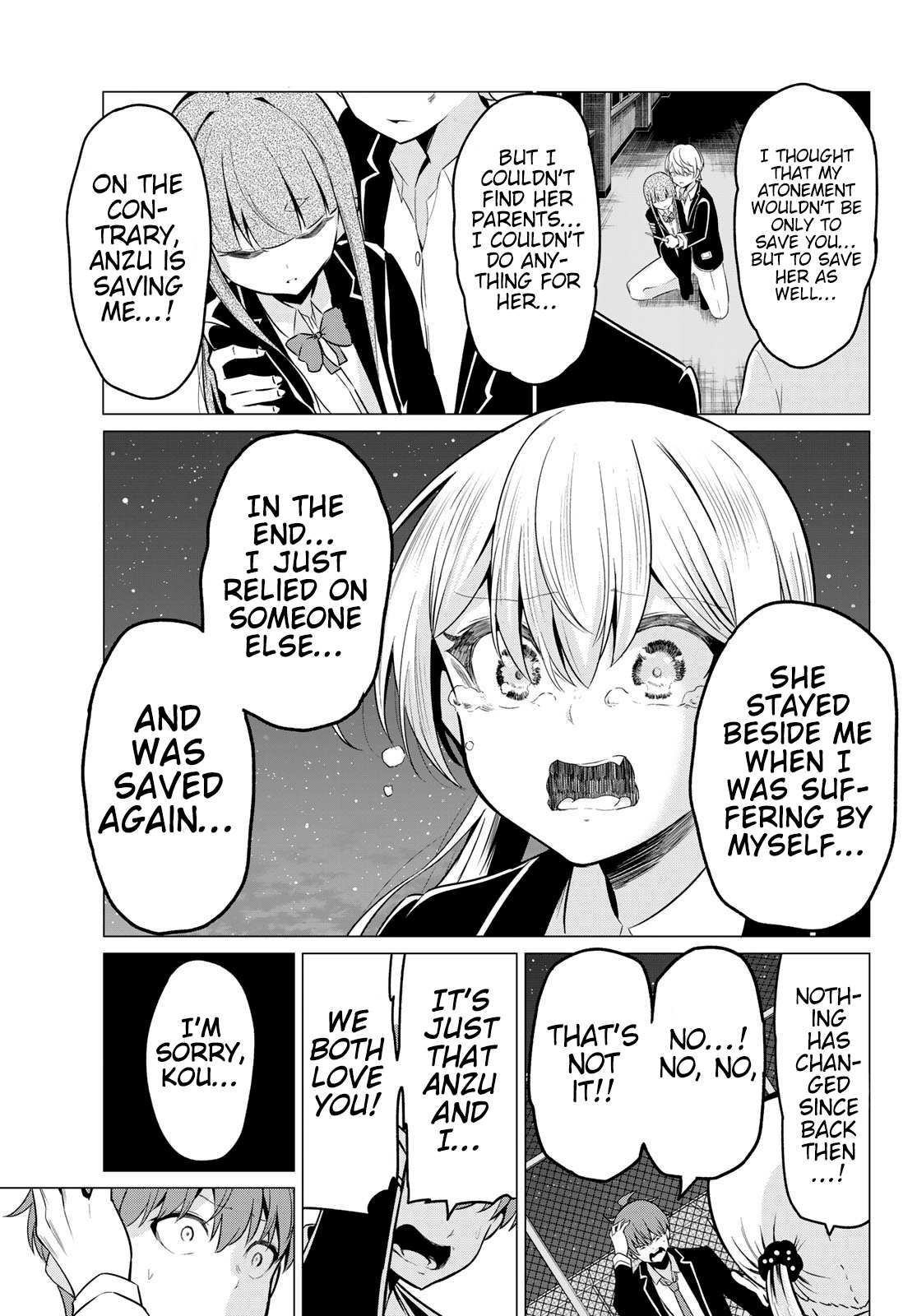Sekai ka Kanojo ka Erabenai Chapter 35 page 34 - 