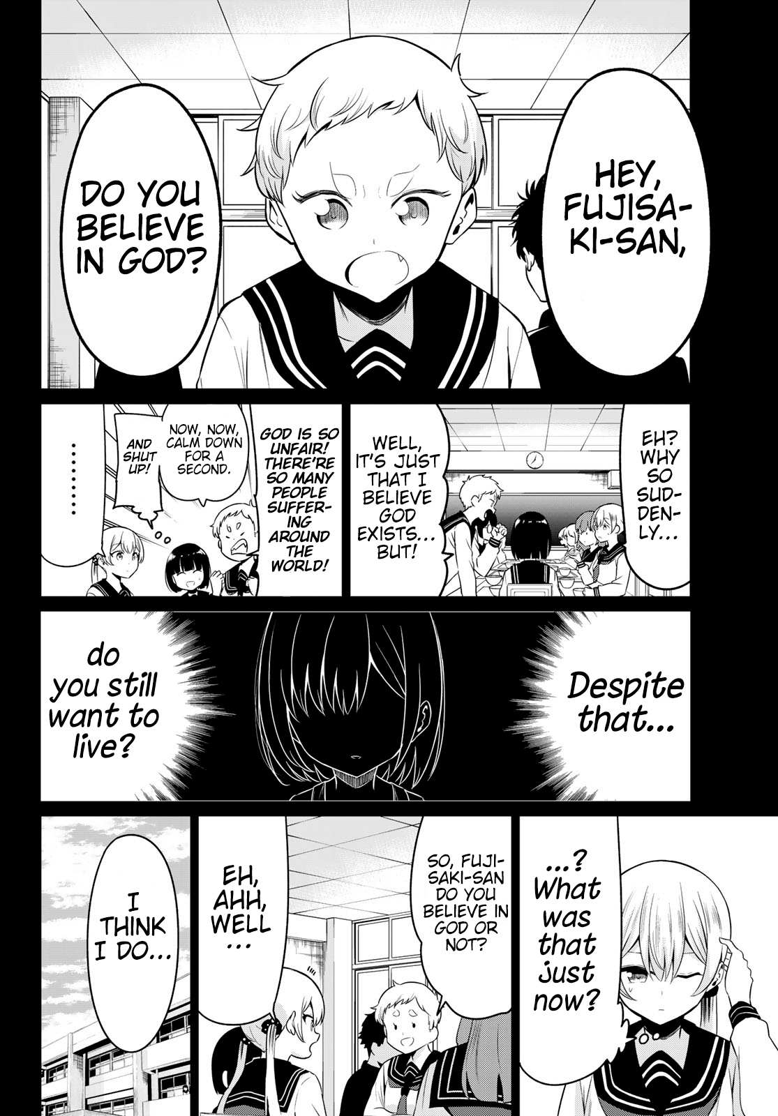 Sekai ka Kanojo ka Erabenai Chapter 35 page 8 - 