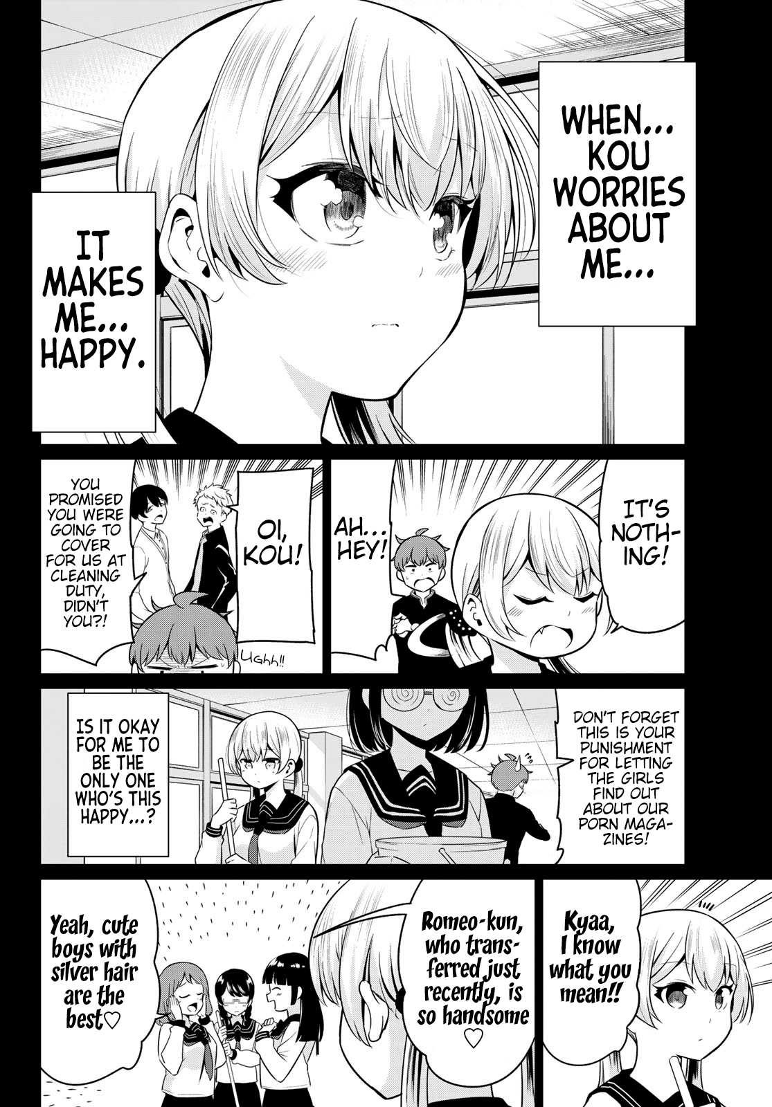 Sekai ka Kanojo ka Erabenai Chapter 35 page 10 - 