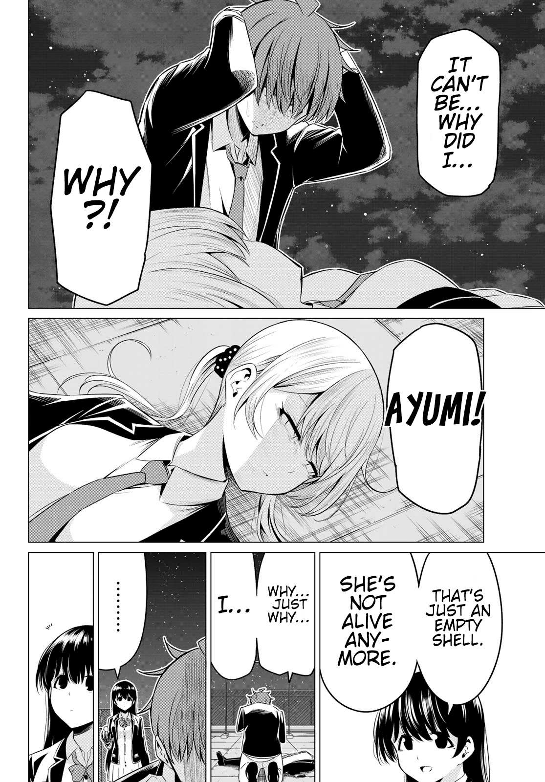 Sekai ka Kanojo ka Erabenai Chapter 36 page 11 - 