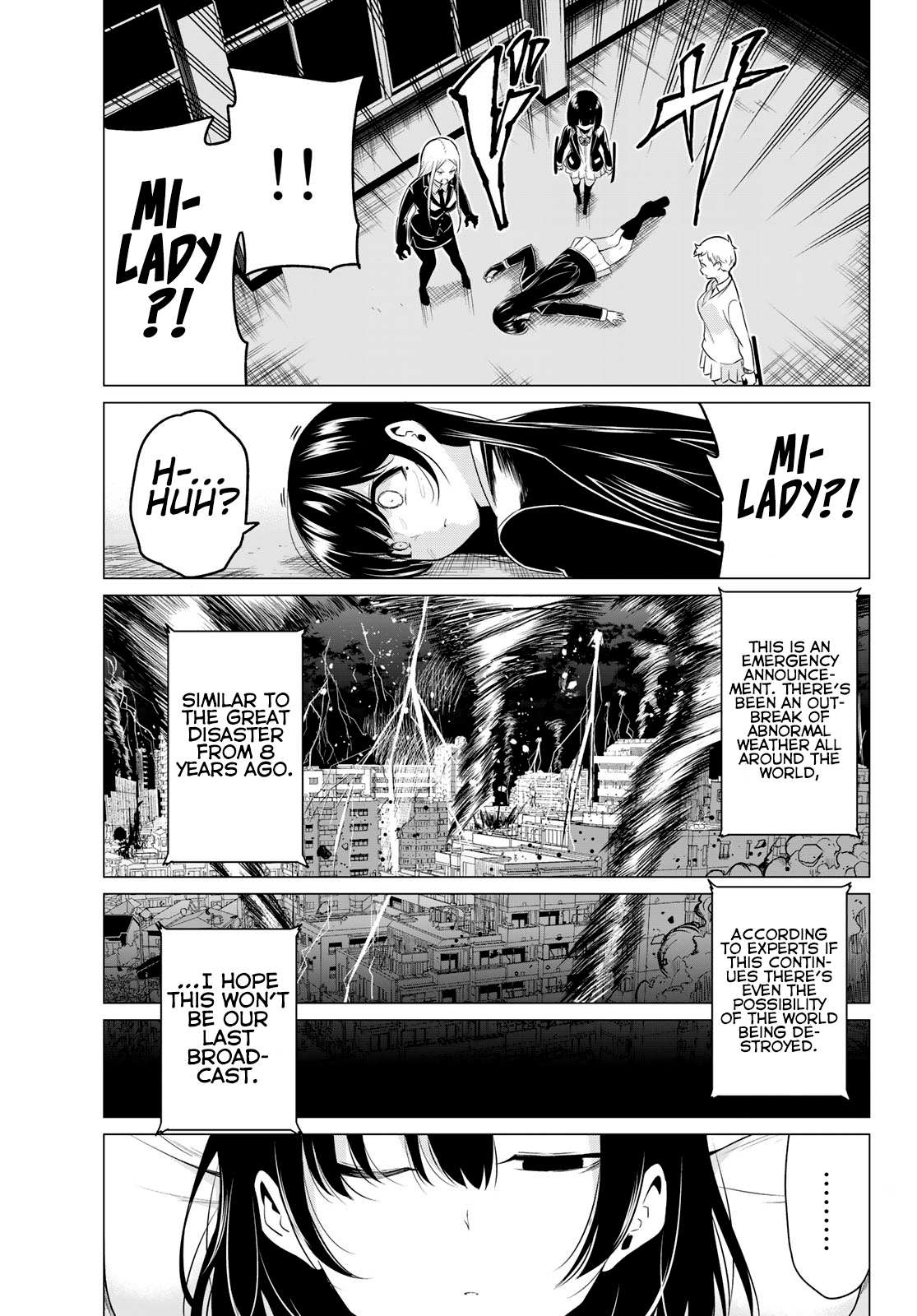 Sekai ka Kanojo ka Erabenai Chapter 36 page 15 - 