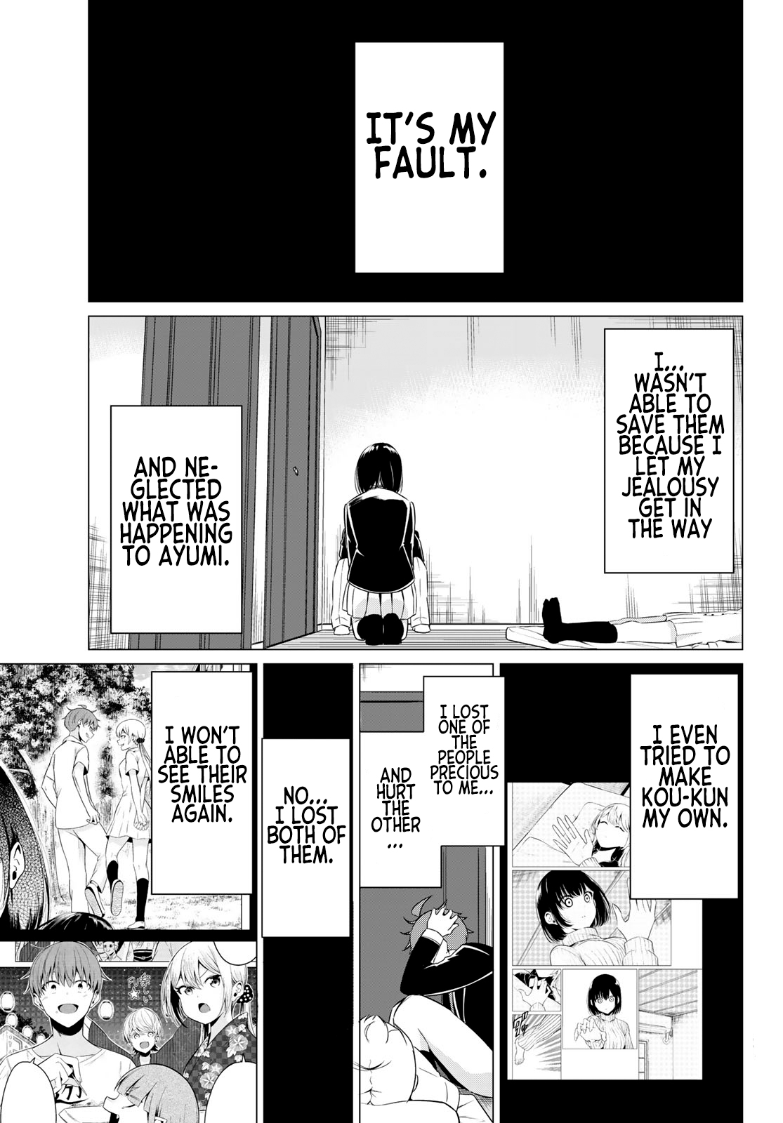 Sekai ka Kanojo ka Erabenai Chapter 36 page 19 - 