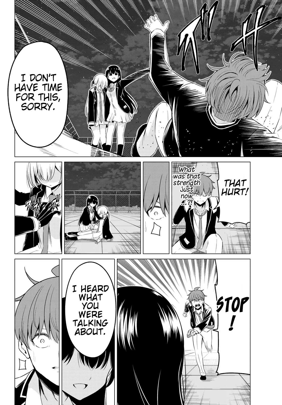 Sekai ka Kanojo ka Erabenai Chapter 36 page 3 - 